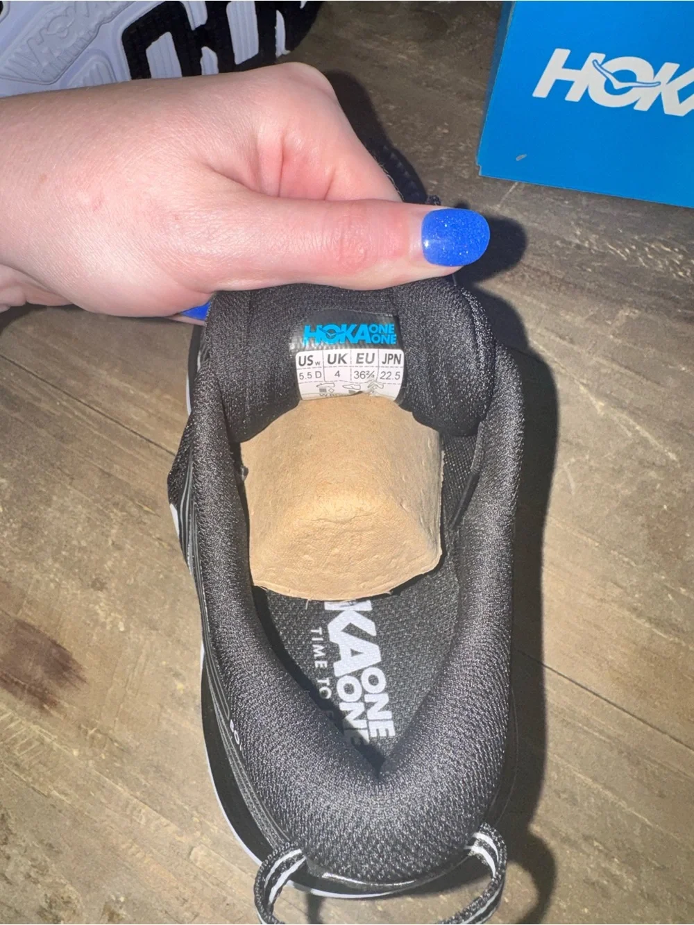 NWT Hoka Bondi 7 Women's Running Shoes Size 5.5 Wide New In Box
